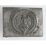 German Hitler Youth "Blood and Honour" Buckle Marked M4/24 for the Maker: Friedrich Linden,