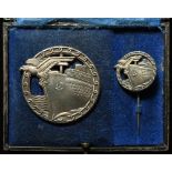 German Blockade Breakers badge & stickpin in fitted case (Otto Placzek)