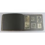 German WW2 army photo album with approx 136 photos mostly in uniform.