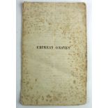 Crimean Graves contemporary booklet with poems and a list of some Officer Casualties to centre and