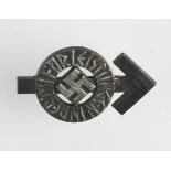 German Hitler Youth Proficiency badge, maker marked & numbered 114452.