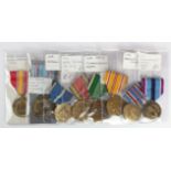 USA medals incl National Defence Medal, Korean War Medal, WW2 Victory Medal (no pin), Humanitarian