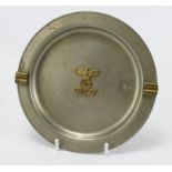 German Nazi Trench Art Ashtray.