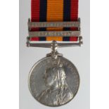 QSA with bars CC/OFS named (2154 Pte J Deas Royal Scots). Served with 1st Bn. Also appears to be
