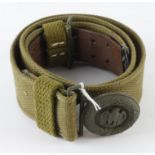 German Africa korps officers belt.