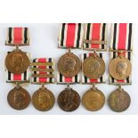 Special Constabulary Medals including GV (crowned) George Roberts, Frank Woodman. GV (coinage