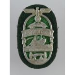 German 1939 Hannover motoring rally badge.