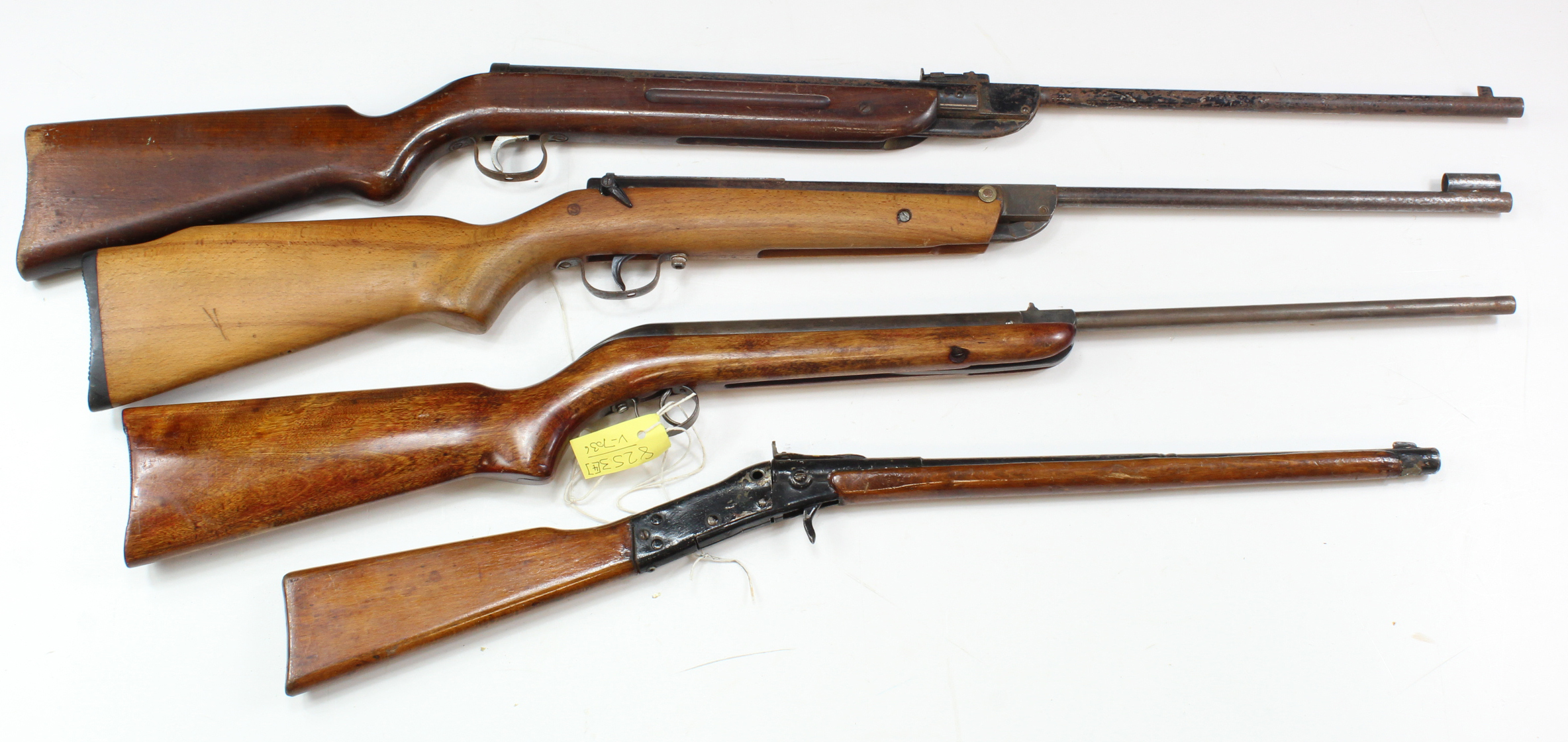 Air Rifles - BSA Cadet .177. Diana Model G.44 Cal .22. Original top break / rusted, and unknown