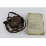 WW1 pocket compass with various WW1 maps.