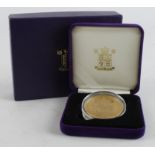 Crown 2006 gold Proof FDC boxed as issued