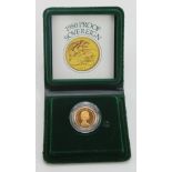 Sovereign 1980 Proof FDC cased as issued