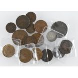 GB & World (16) 18th-20thC, mostly copper & bronze, including a 1901 and 1902 Pennies in high