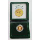 Sovereign 1980 Proof FDC cased as issued