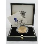 Two Pounds 1996 gold Proof aFDC boxed as isssued