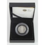 Fifty Pence 2009 "Kew Gardens" Silver Proof aFDC boxed as issued