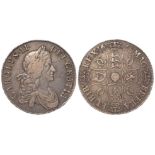 Crown 1668 Vicesimo, S.3357, toned VF