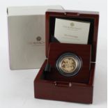 Sovereign 2021 Proof FDC boxed as issued