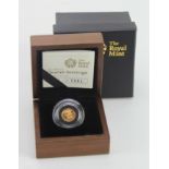 Quarter Sovereign 2009 Proof FDC boxed as issued