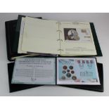 GB & Commonwealth Coin Covers (28) in two albums and several Westminster folders, one silver noted