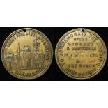 British Commemorative Medal, bronze d.32mm: Opening of Derby Free Library & Museum June 28. 1879.