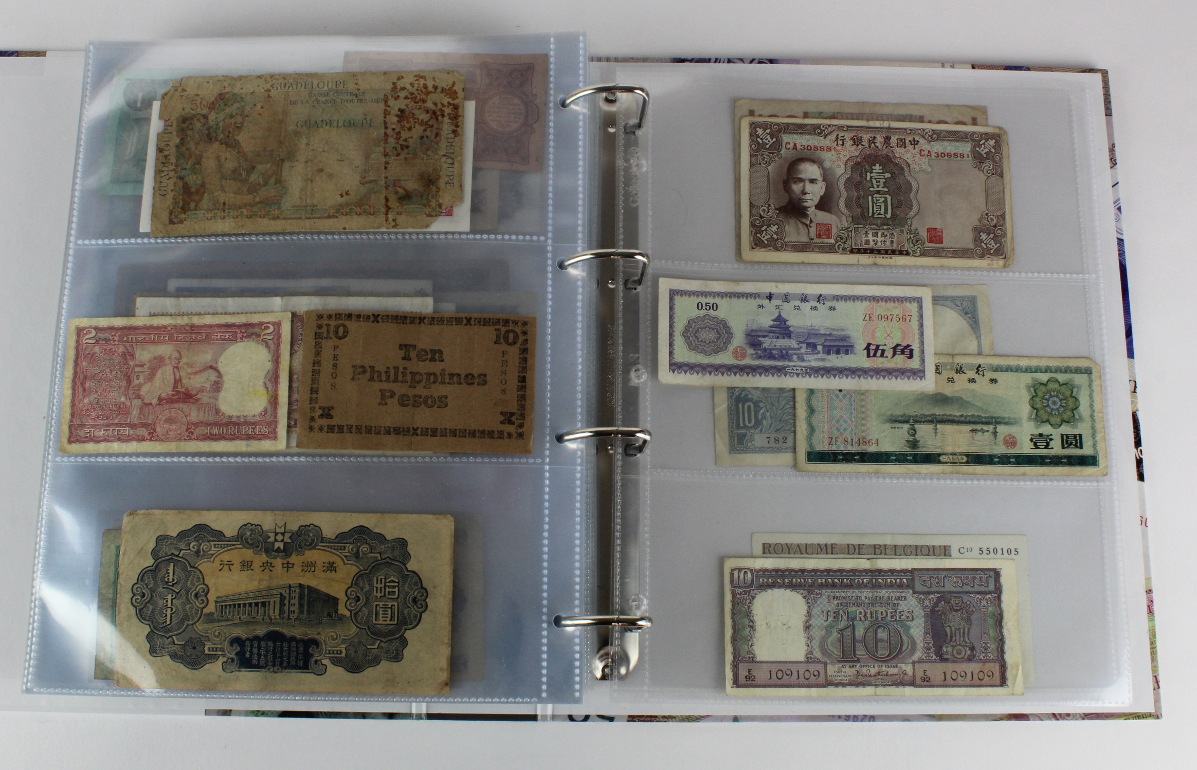 World (250), an album of mixed world notes to include Malta 10 Shillings 1968, Afghanistan 2 - Image 60 of 62