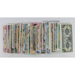 World (85), an Uncirculated collection with no duplication, Ecuador, Gambia, Ghana, Greece,