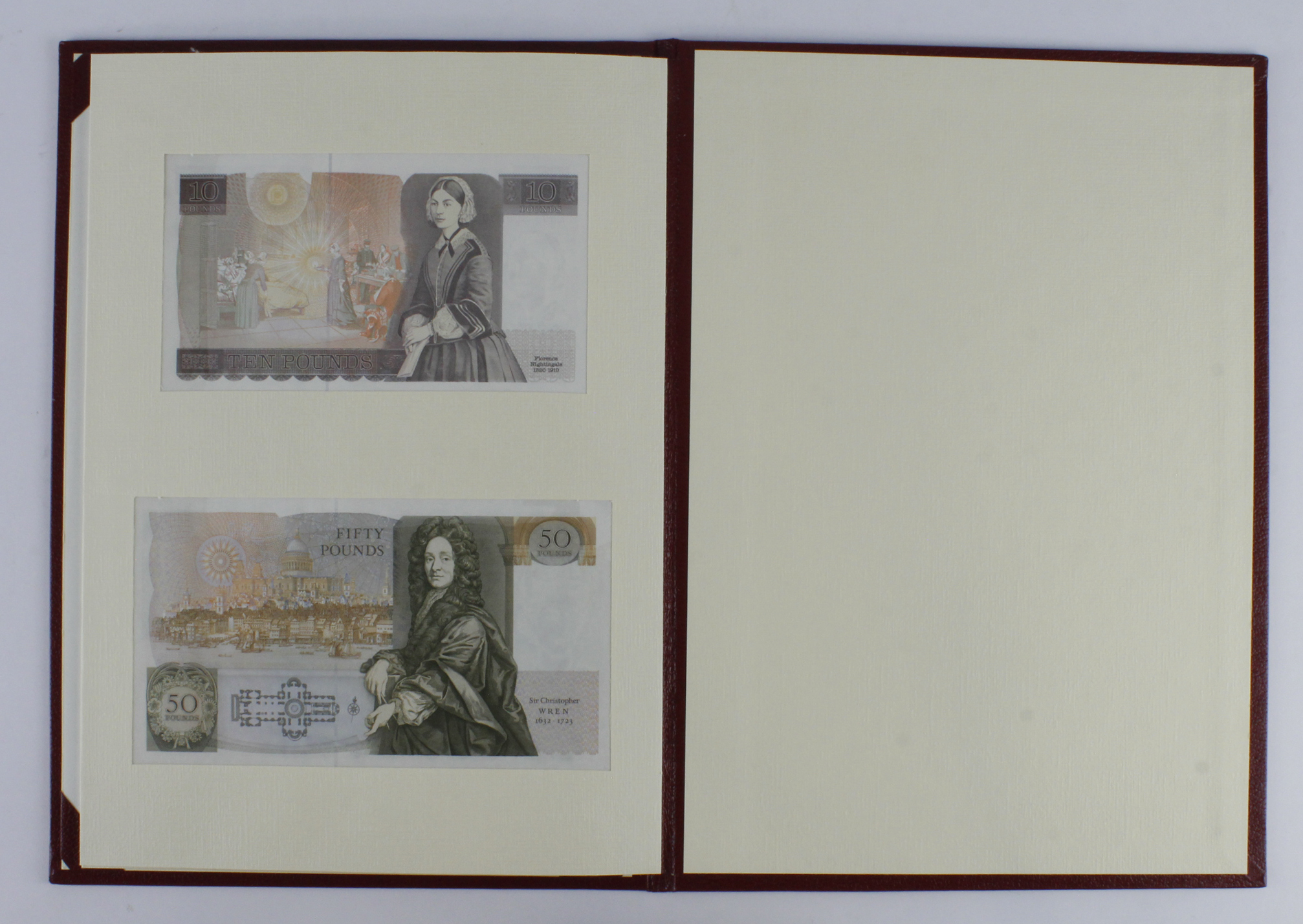 Debden set C106 Firsts, a set of 4 notes issued 1993 and signed Kentfield, all FIRST RUN notes - Image 3 of 3