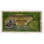 Palestine 1 Palestine Pound dated 20th April 1939, a very rare contemporary FORGERY, serial