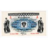 Northern Ireland, Bank of Ireland 1 Pound dated 14th July 1943, signed H.J. Adams, serial B/20