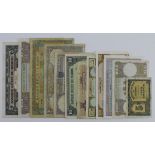 Morocco (12), 500 Francs dated 1949, 100 Francs (3) dated 1941, 1944 & 1951, 50 Francs dated 1944,