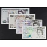 Gill (4), a group of Uncirculated notes, 10 Pounds HZ28 094110 (B354, Pick379e), 20 Pounds 56M