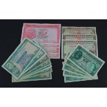 Hong Kong (19), 100 Dollars dated 31st March 1982 (3) and 31st March 1981 (1), 10 Dollars (7)