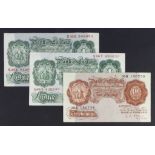 Beale & O'Brien (3), a group of REPLACEMENT notes, Beale 1 Pound serial S30S 949090 (B269) Fine+,