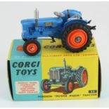 Corgi Toys, no. 55 'Fordson Power Major Tractor', contained in original box