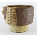 Bernard Rooke (b. 1938) Studio Pottery stoneware bowl, makers mark to lower edge, height 18cm,
