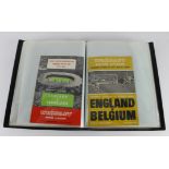 Football programmes - original collection of FA Cup Finals from 1946 on, England games, plus some