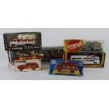 Corgi. Five boxed Corgi Toys, including 1902 State Landau - The Queens Silver Jubilee 1977 (no. 41);