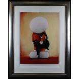Doug Hyde (British, b. 1972). Signed limited edition print (341/395) 'Somebody Loves You', depicting