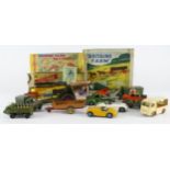 Diecast. A collection of various diecast toys (some boxed), makers include Dinky, Britains &