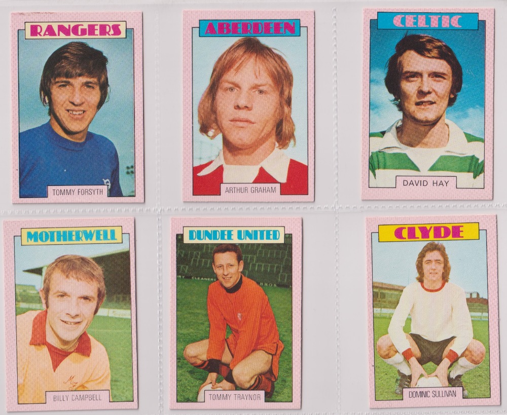 Trade cards, A&BC Gum, Footballers (Red back, Scottish, 1-90) (set, 90 cards) (a few with light - Image 13 of 30