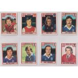 Trade stickers / Autographs, Panini, Football 78, a collection of 64 signed stickers, various