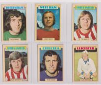 Trade cards, A&BC Gum, Footballers (Blue back, 1-131) (set, 131 cards) checklist unmarked (vg) (