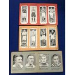 Trade cards, Topical Times, Footballers (English), three special albums all complete with c/m cards,