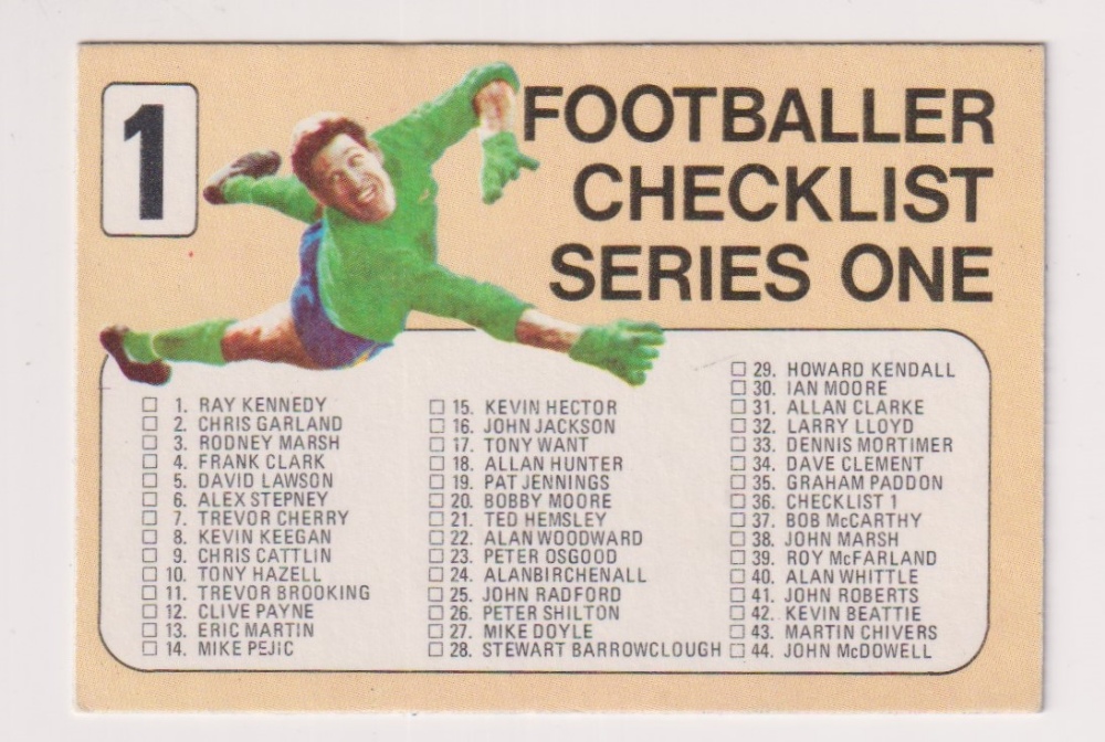 Trade cards, A&BC Gum, Footballers (Blue back, 1-131) (set, 131 cards) checklist unmarked (vg) ( - Image 3 of 4