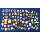 Football badges, a collection of approx. 80 enamel badges, English League & Non League Clubs, mostly
