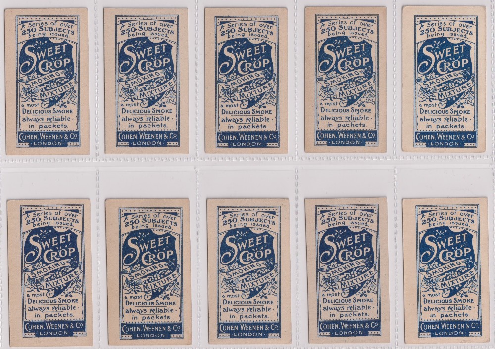 Cigarette cards, Cohen, Weenen, Cricketers, Footballers & Jockeys (set, 20 cards) (gd) - Image 2 of 4