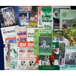 Football programmes, 100+ Scottish programmes 1970s onwards, 13 in Europe including Oland v