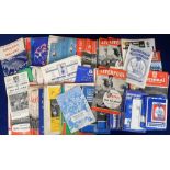 Football programmes, Large collection of 1960s programmes (several from early 60's), inc. FA Cup