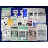 Football programmes, Scottish selection, mid-late 1950's, 22 programmes inc. Queen of the South v