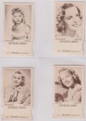 Trade cards, Dinkie Products, 2 sets, Stars & Starlets 1st Series (24 cards) & 2nd Series (20 cards)